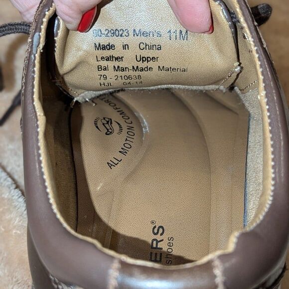 Dockers Mens Size 11 M Brown Leather Shoes - Picture 7 of 8